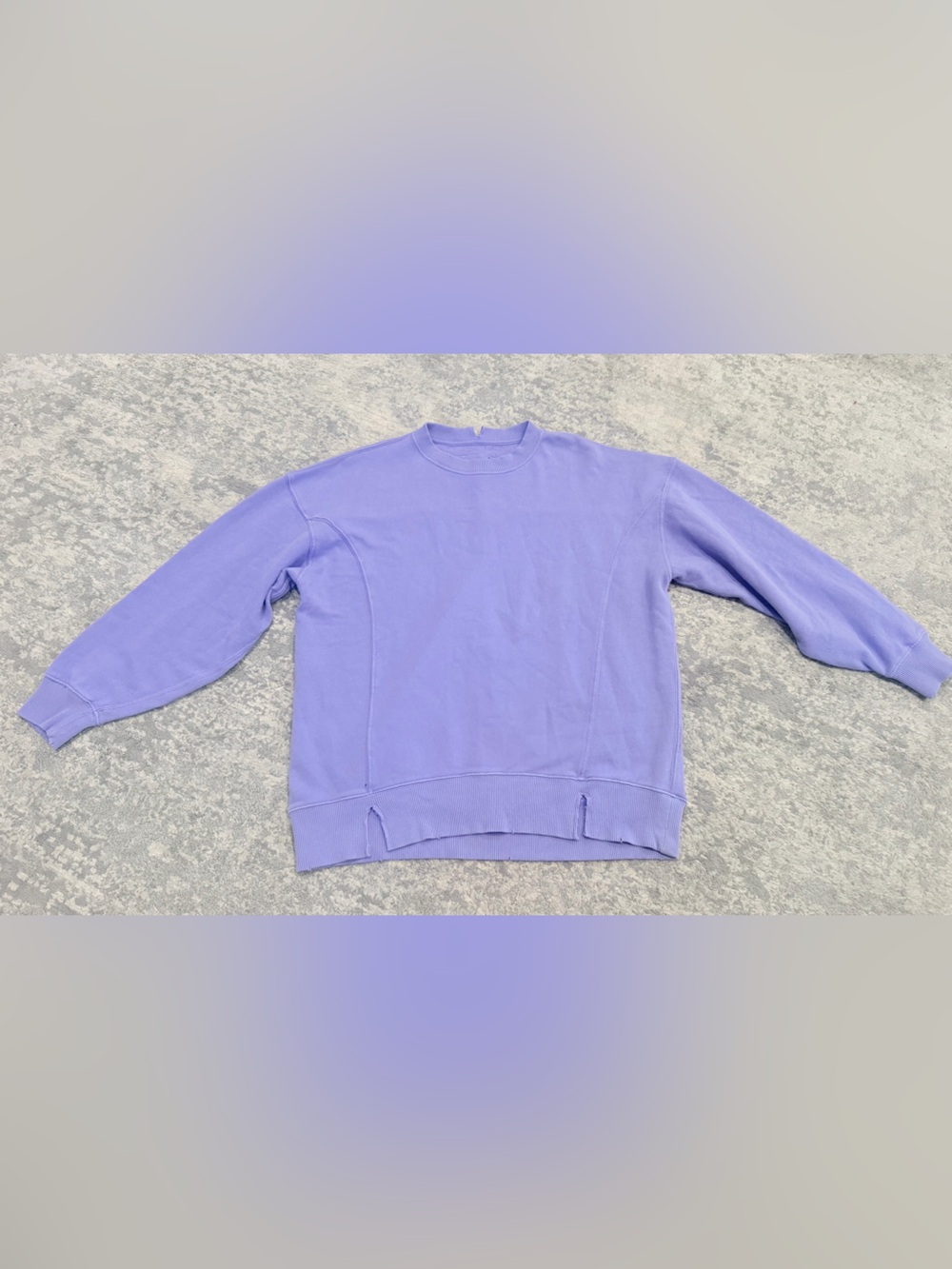 aerie Lavender Crewneck Pullover Sweater
